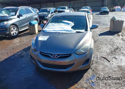 2013 Hyundai Elantra Gls из США, поврежденный, VIN 5NPDH4AE9DH314900